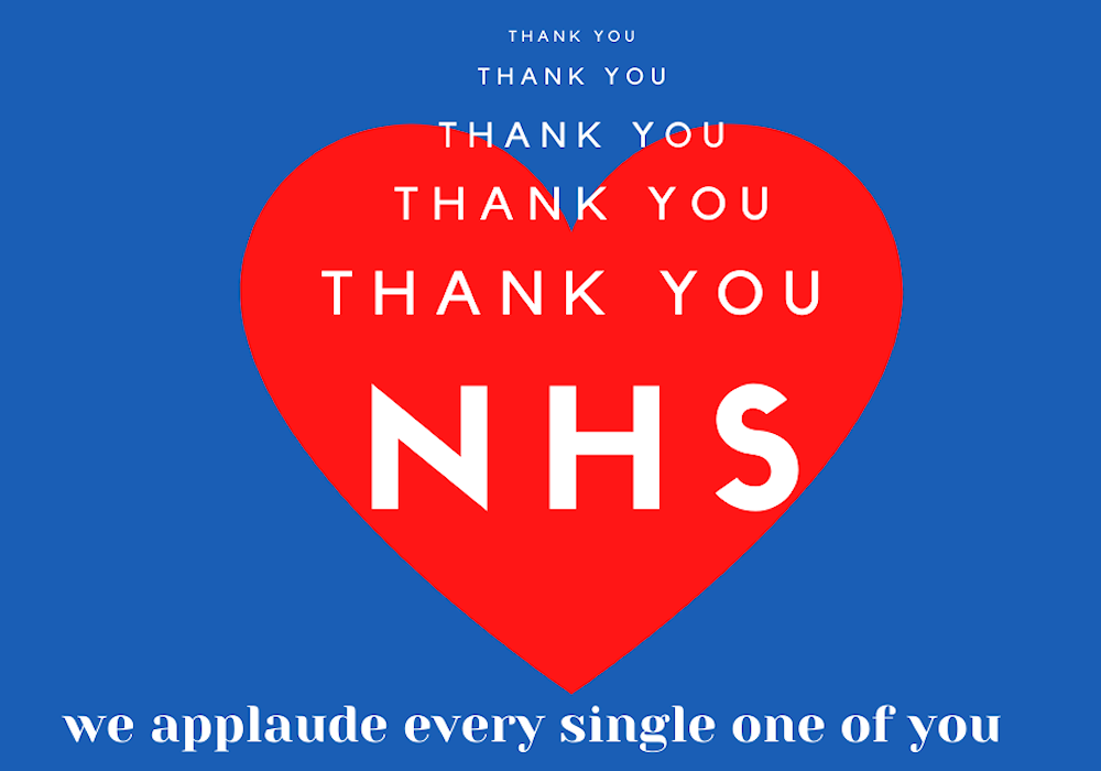 We’re on lockdown – which makes this the perfect time to say “thank you”