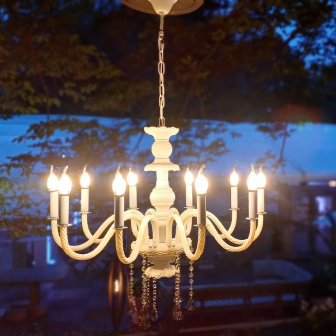 chandelier at RHS Chelsea Flower Show