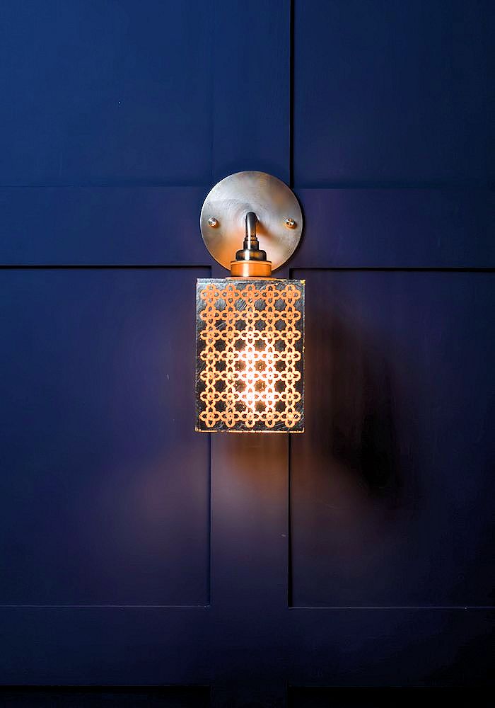 MOROCCAN STYLE WALL LIGHT  -LUXURY INDOOR LIGHTING - THE LIGHT YARD