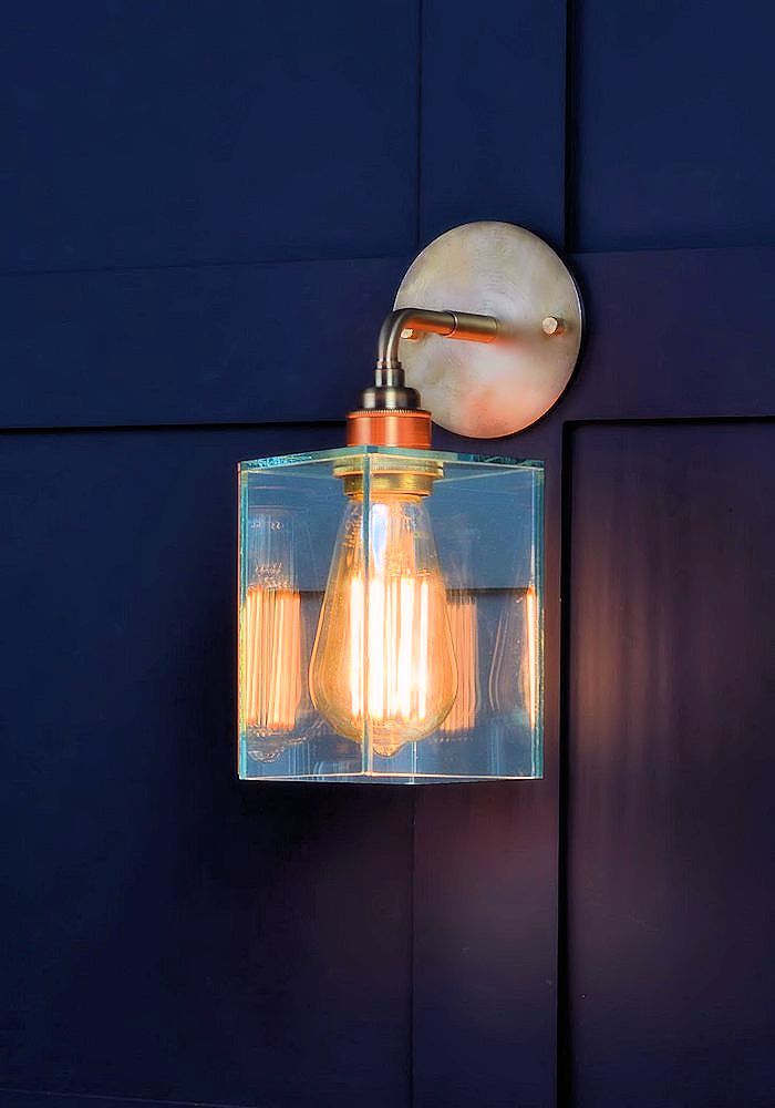 CLEAR GLASS WALL LIGHT - HOME LIGHTING - CLASSIC LIGHTING - THE LIGHT YARD
