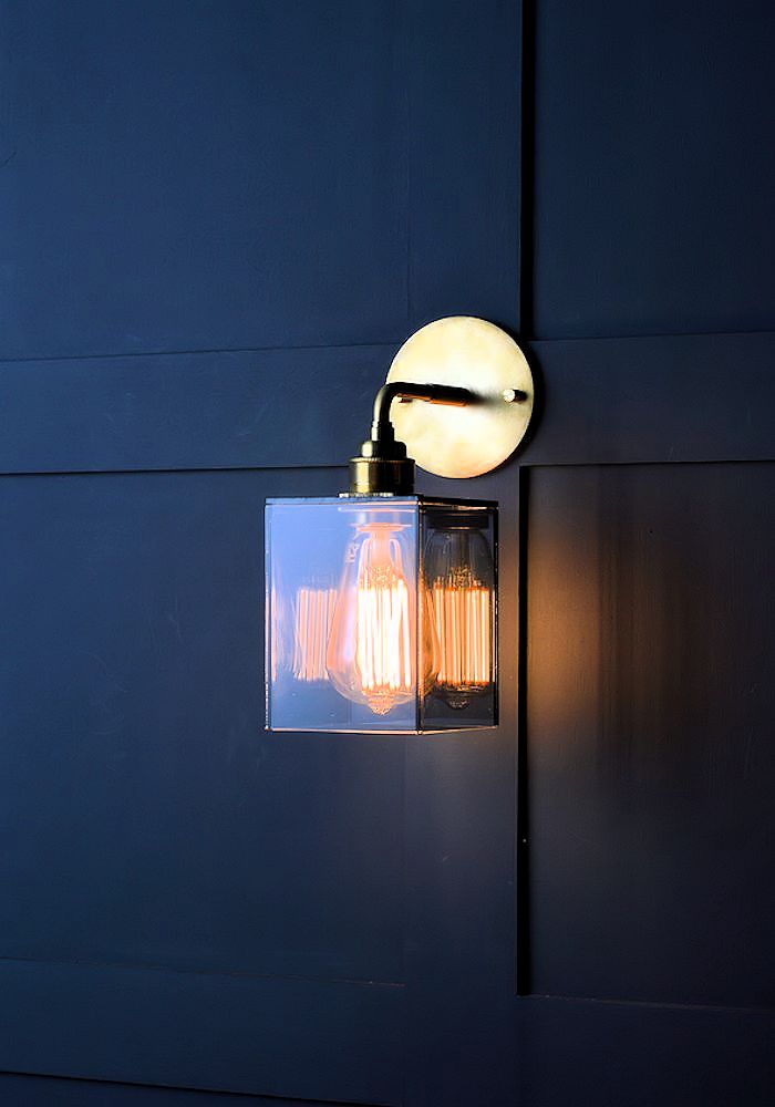 SMOKED GLASS WALL LIGHT - LUXURY LIGHTING - HOME LIGHTING - CLASSIC LIGHTING - THE LIGHT YARD
