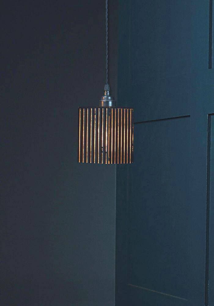 BLACK AND GOLD PENDANT LIGHT - HANGING CEILING LIGHT - SUSPENDED CEILING LIGHTING