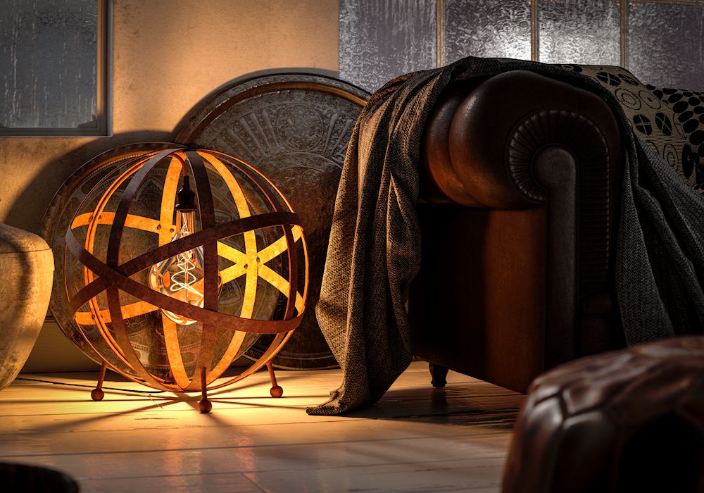 Dare to create dramatic interiors by balancing dark walls with high-quality lighting