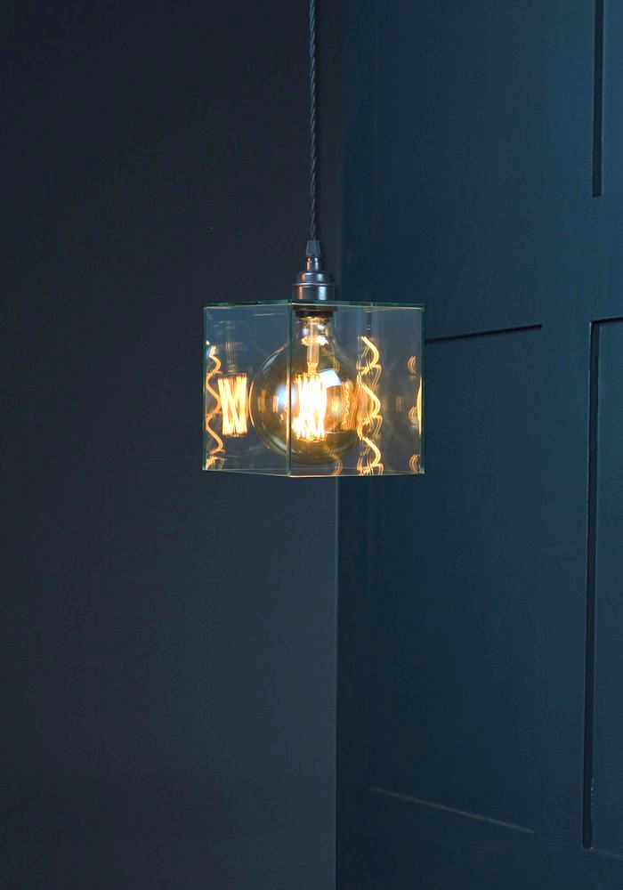 ALCHEMIST CLEAR GLASS PENDANT CEILING LIGHT - DECORATIVE HANGING CEILING LIGHTING