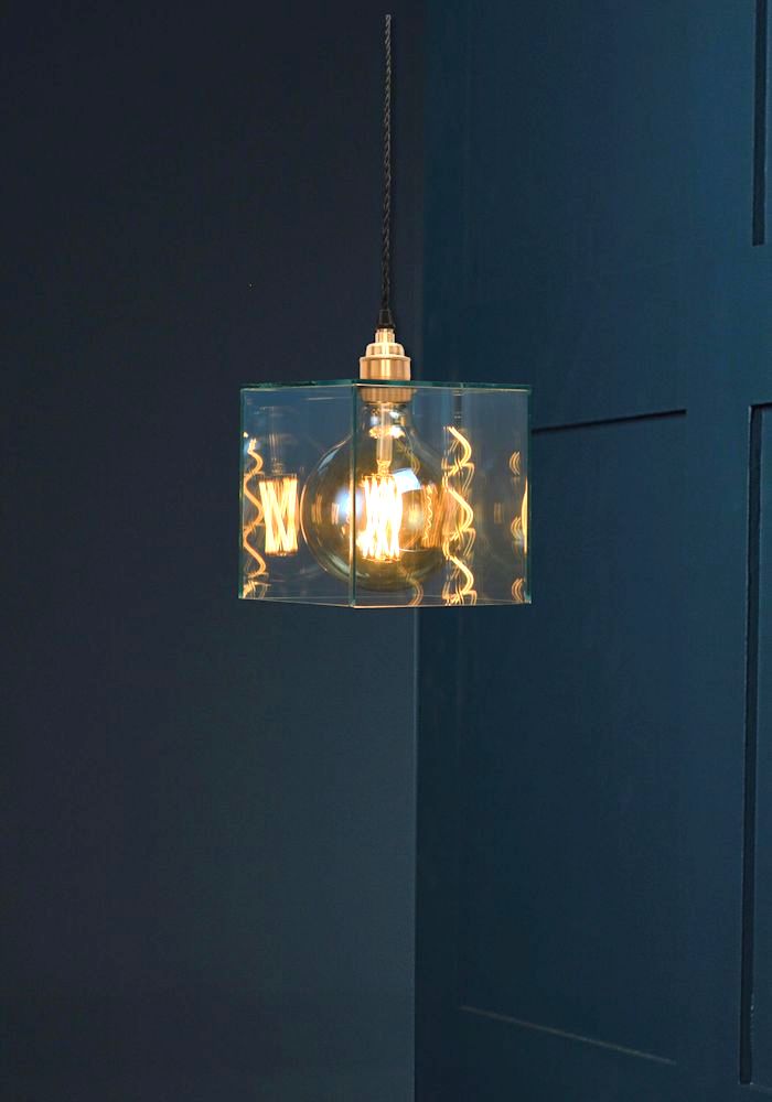 ALCHEMIST CLEAR GLASS PENDANT CEILING LIGHT - DECORATIVE HANGING CEILING LIGHTING