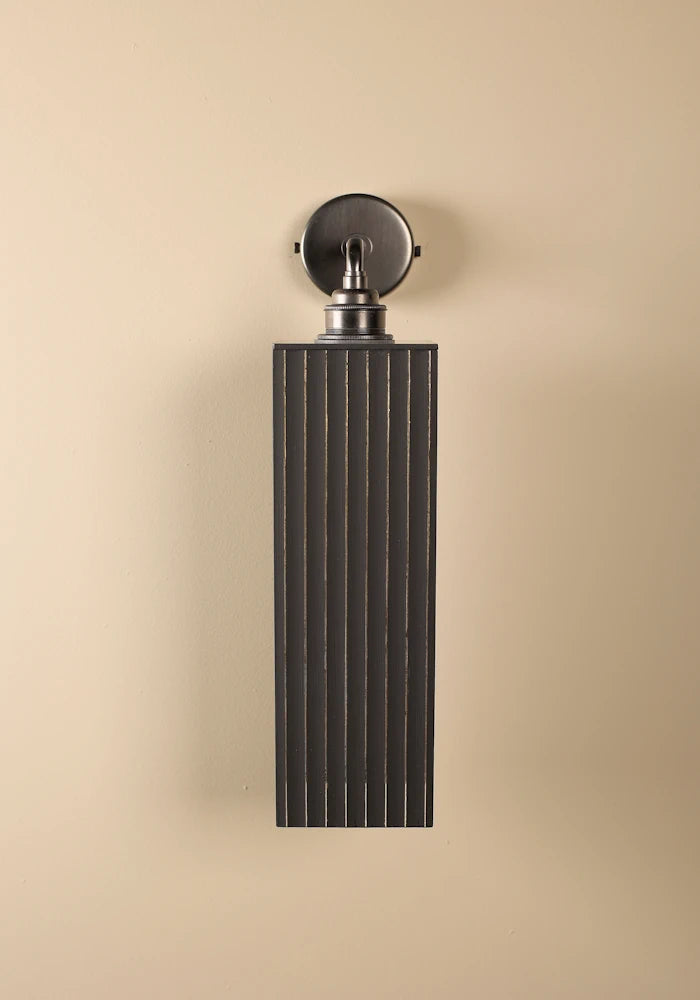 Elegant large black and gold IP44 bathroom wall lights with bronze fixtures