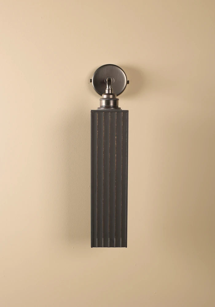 Elegant black and gold IP44 bathroom wall lights with bronze fixtures