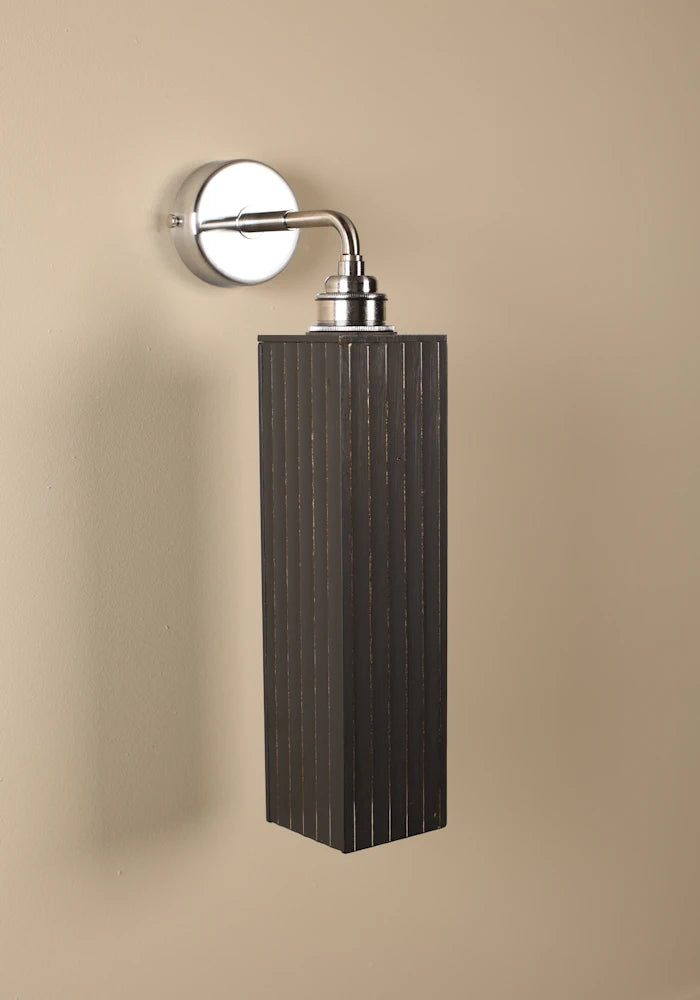 Elegant black and gold IP44 bathroom wall lights with nickel fixtures
