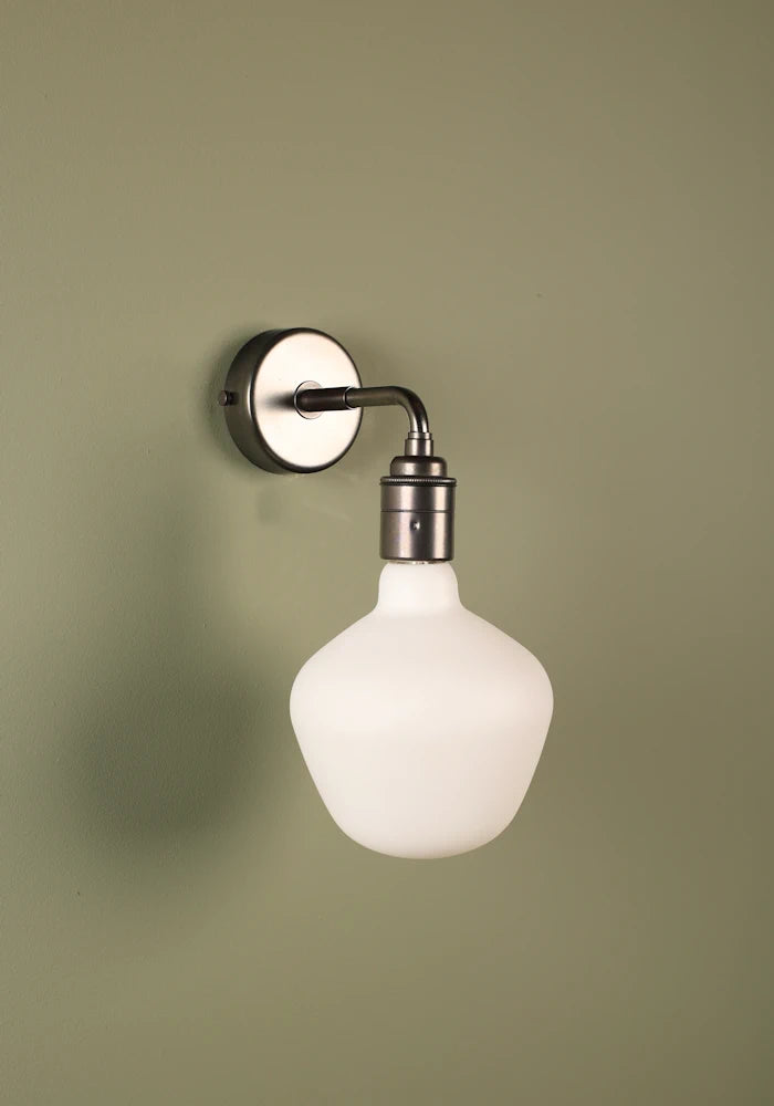 Elegant Tala Enno IP44 bathroom wall light with bronze fixtures