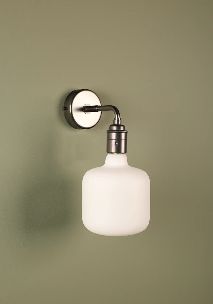 Elegant Tala Oblo IP44 bathroom wall light with bronze fixtures