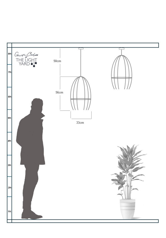BIRDCAGE INDUSTRIAL PENDANT LIGHT FOR OUTDOORS 