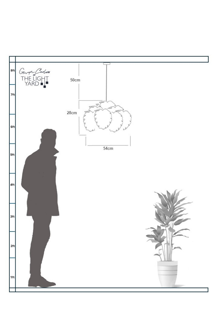 HALF CHEESE PLANT INDUSTRIAL HANGING OUTDOOR LIGHT - The Light Yard