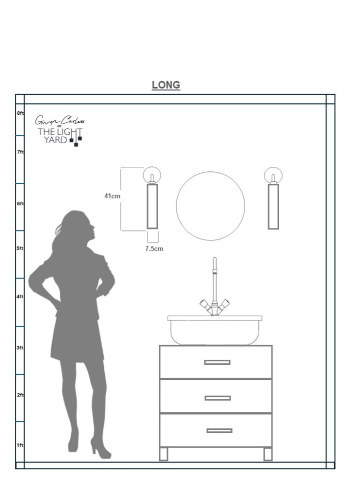 IP44 ALCHEMIST GLASS BATHROOM PENDANT LIGHT - BATHROOM LIGHTING - SPEC SHEET