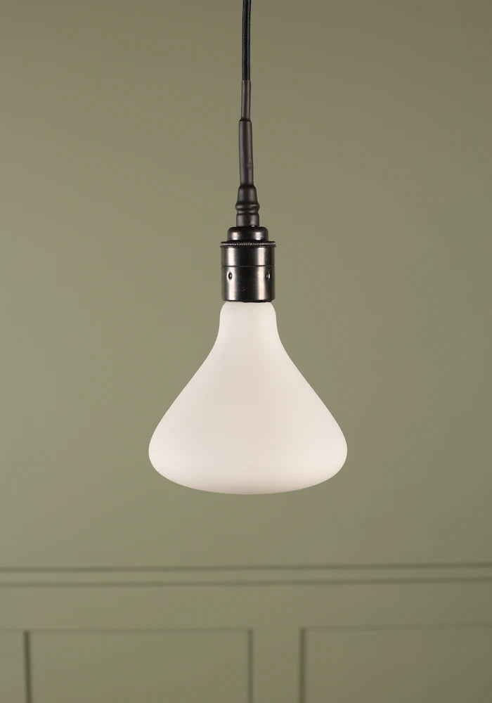 Tala Noma bathroom pendant light with antique bronze lamp holder.