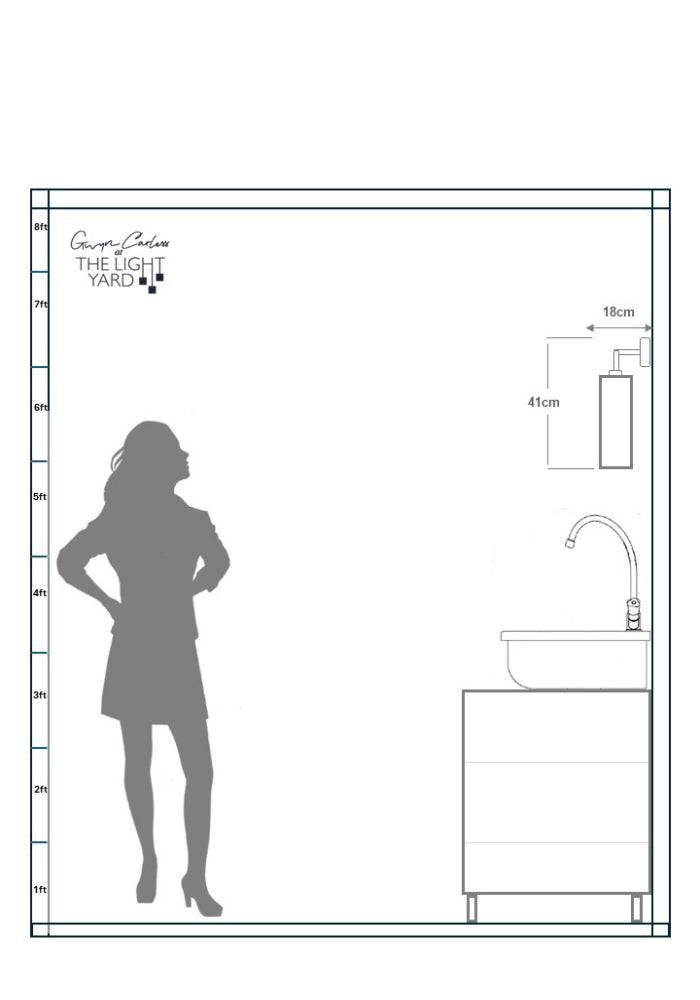 IP44 COLOUR MATCH BATHROOM WALL LIGHT - The Light Yard