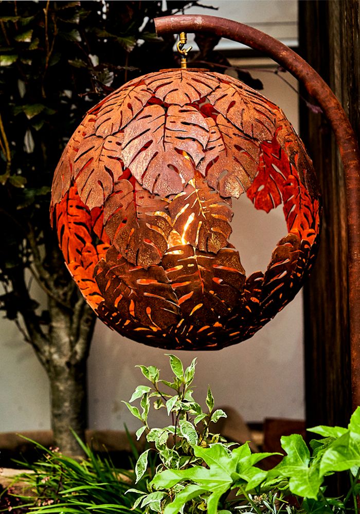 cheese plant pendant light - outdoor luxury lighting