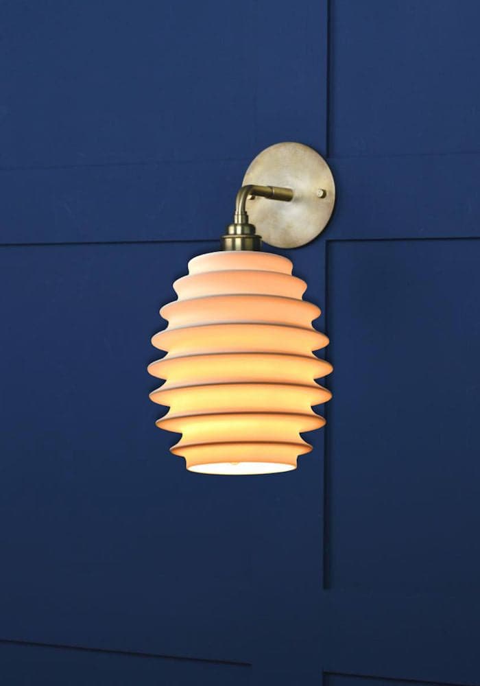 IP44 PAGODA BATHROOM WALL LIGHT, DESIGNER WALL LIGHTING FROM THE LIGHT YARD 