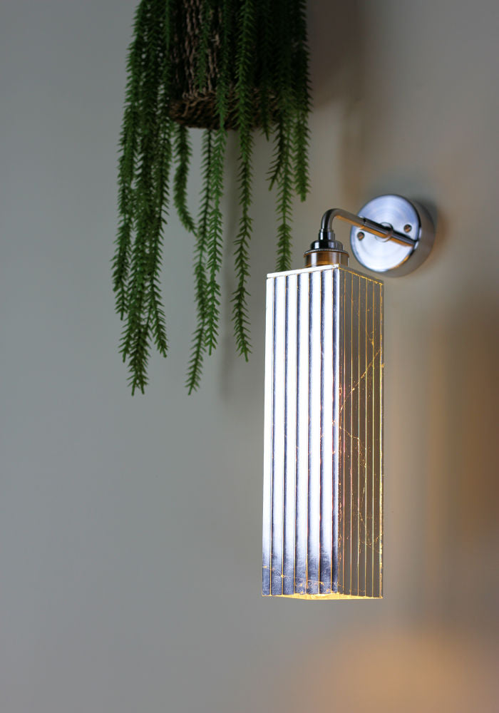 SILVER WALL LIGHT - The Light Yard