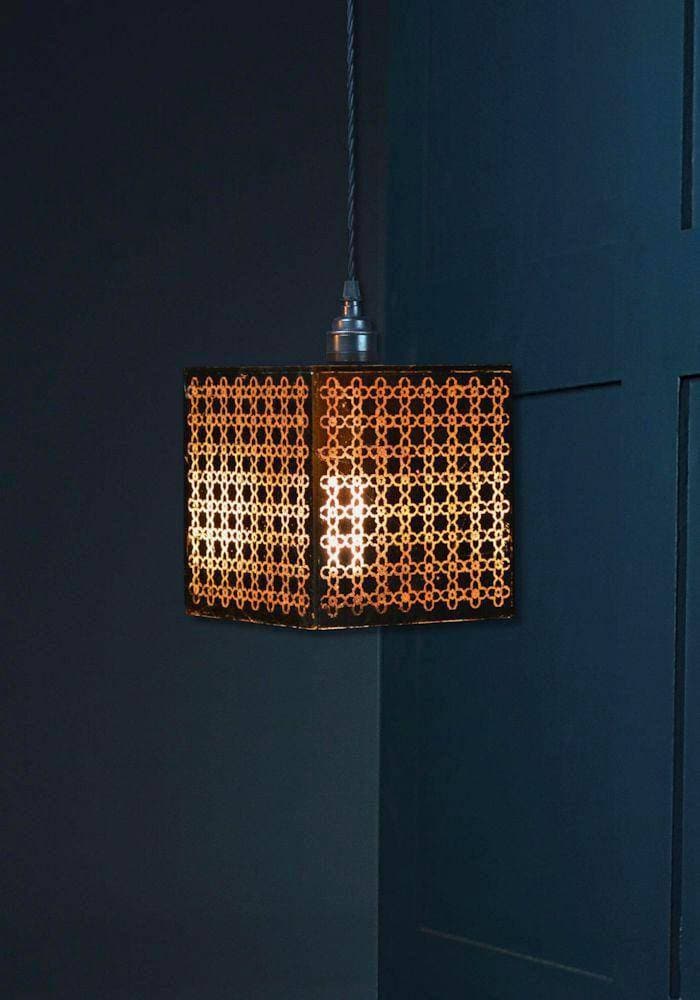 MOROCCAN GOLD LEAF PENDANT LIGHT - The Light Yard