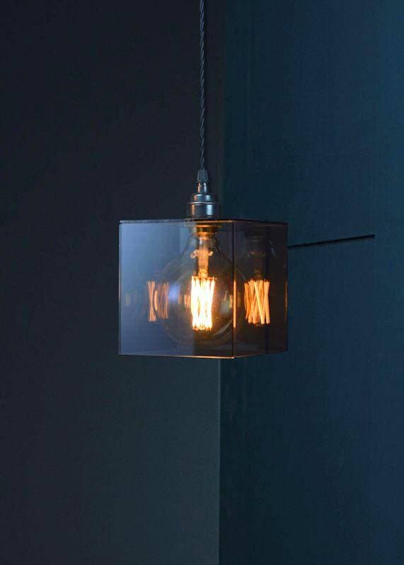 SMOKED GLASS PENDANT LIGHT - The Light Yard