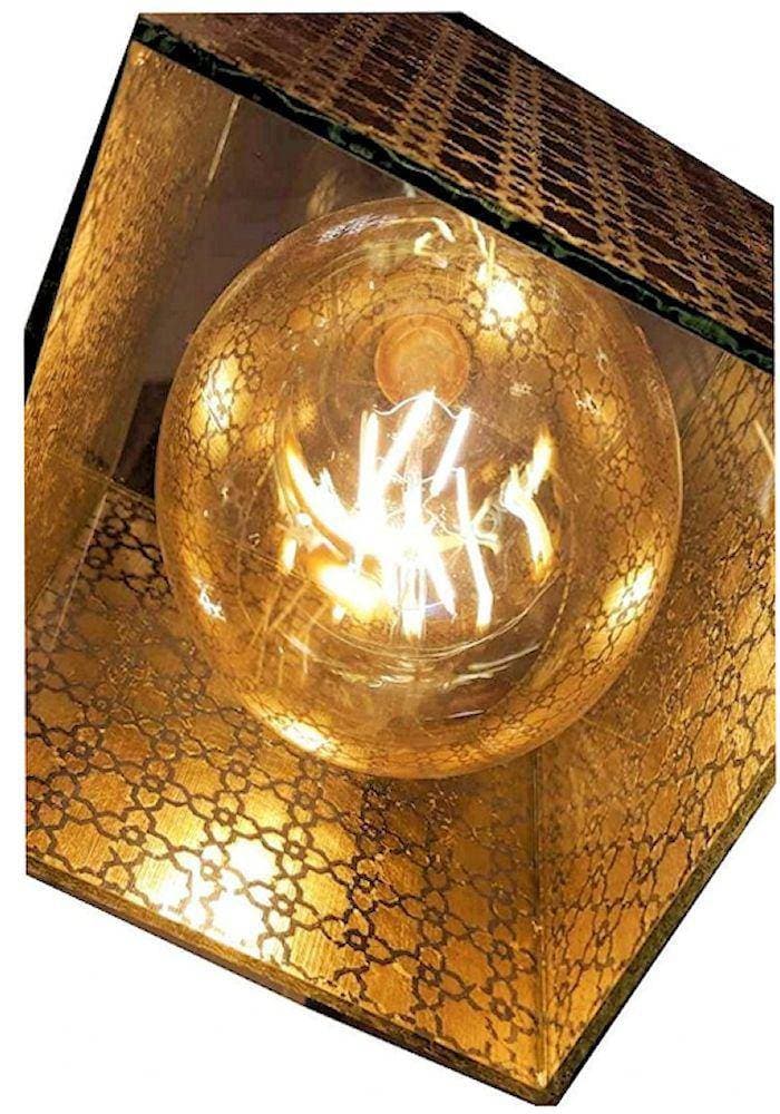 MOROCCAN GOLD LEAF PENDANT LIGHT - The Light Yard