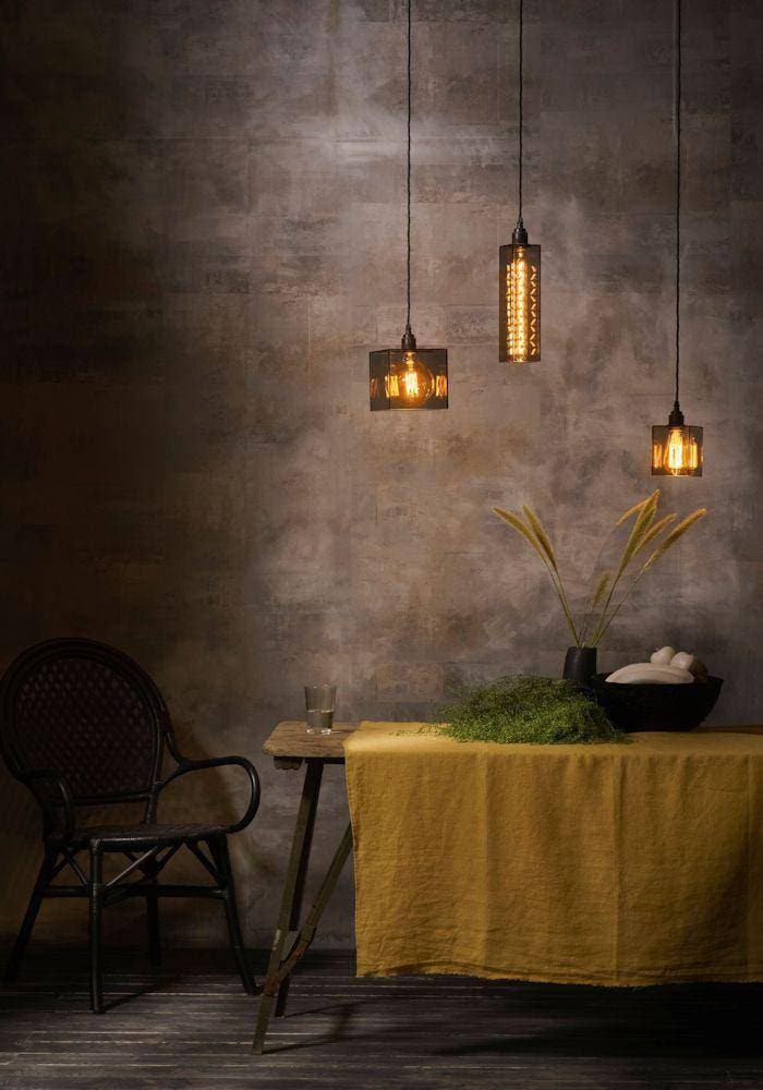 SMOKED GLASS PENDANT LIGHT - The Light Yard