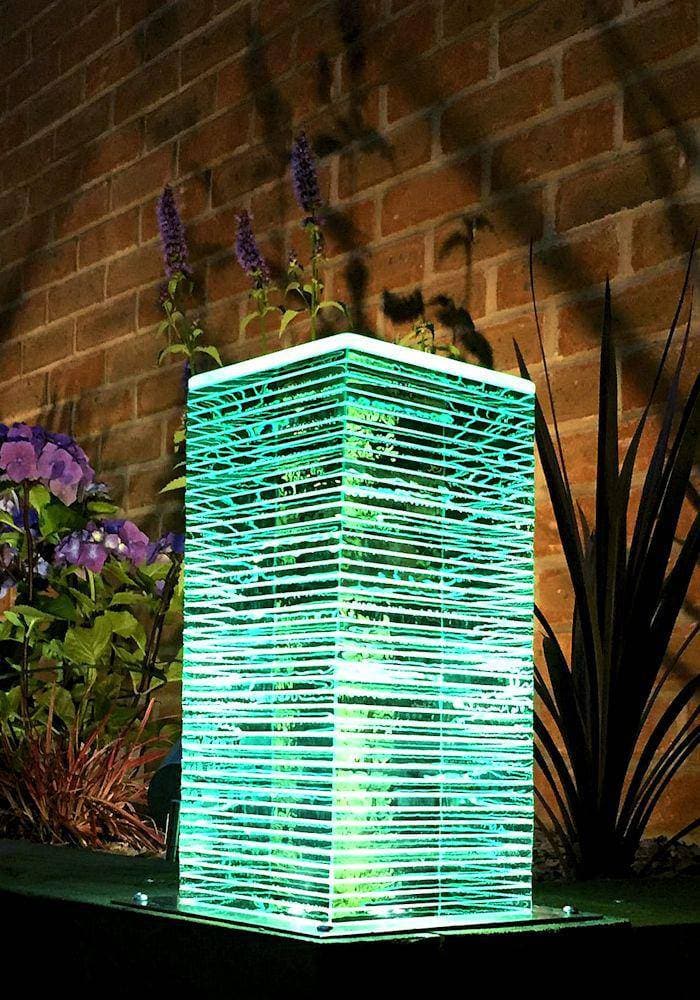 Azure Designer LED Deck &amp; Patio Light, Outdoor Bollard Light